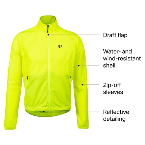  PEARL iZUMi Quest Barrier Convertible Jacket - Men