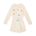 PEEK Pom Sequin Long Sleeve Dress (Toddleru002FLittle Kidsu002FBig Kids)