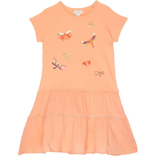  PEEK Lace & Embroidered Dress (Toddleru002FLittle Kidsu002FBig Kids)