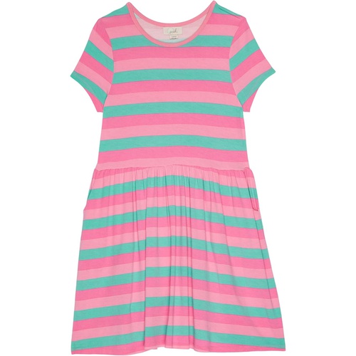  PEEK Stripe Knit Dress (Toddleru002FLittle Kidsu002FBig Kids)
