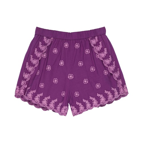  PEEK Embroidered Shorts (Toddleru002FLittle Kidsu002FBig Kids)