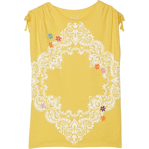  PEEK Smiley Face Embroidered Top (Toddleru002FLittle Kidsu002FBig Kids)