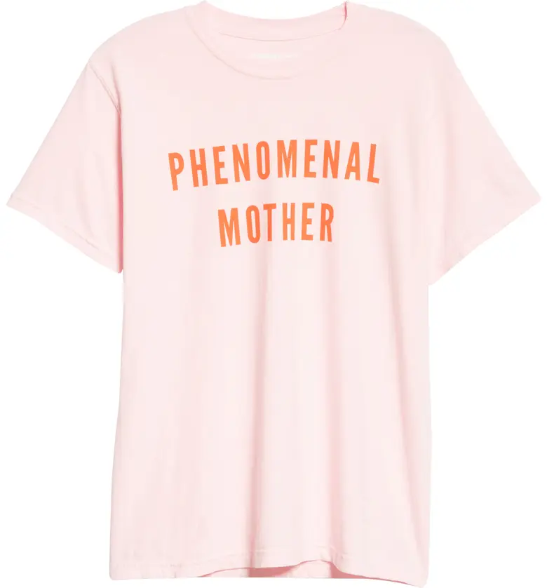 PHENOMENAL Phenomenal Mother Graphic Cotton Tee_PINK