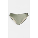 PQ Swim Basic Ruched Full Bikini Bottoms