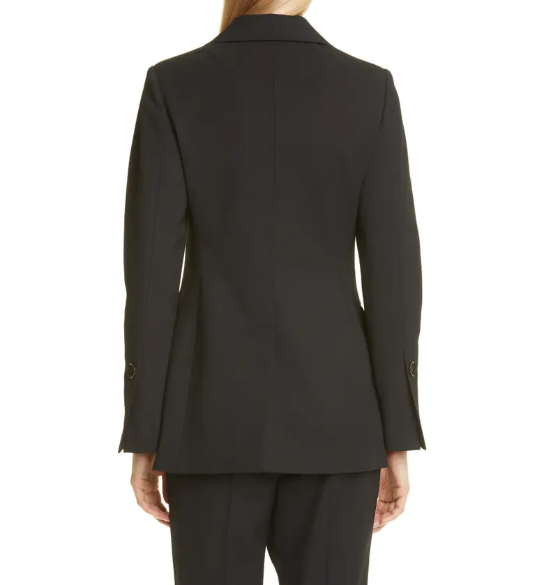  Proenza Schouler Stretch Wool Blazer_BLACK