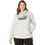 PUMA Plus Size Essentials Logo Fleece Hoodie