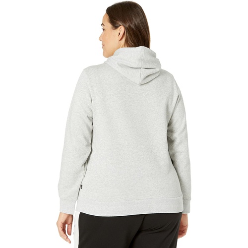 퓨마 PUMA Plus Size Essentials Logo Fleece Hoodie