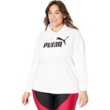 PUMA Plus Size Essentials Logo Fleece Hoodie