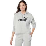 PUMA Essentials Cropped Logo Fleece Hoodie