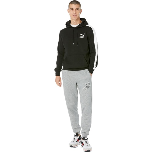 퓨마 PUMA Essentials+ Big Logo Fleece Sweatpants