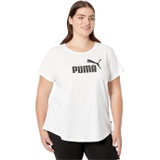 PUMA Plus Size Essentials Logo Tee 2.0