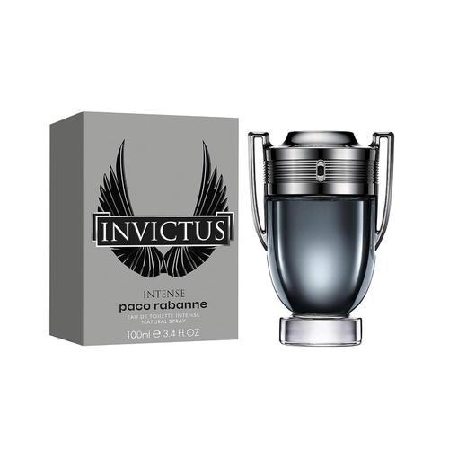  Invictus Intense by Paco Rabanne for Men - 3.4 Fl Oz EDT Spray