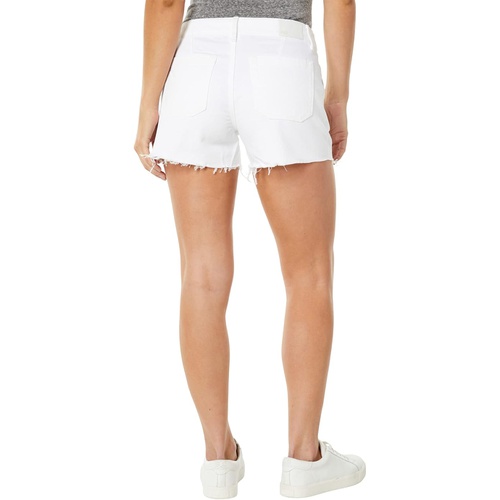  Paige Mayslie Utility Shorts in Crisp White