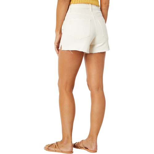  Paige Dani Shorts with Raw Hem in Light Blonde Distressed