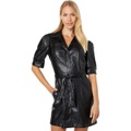 Paige Mayslie Faux Leather Dress