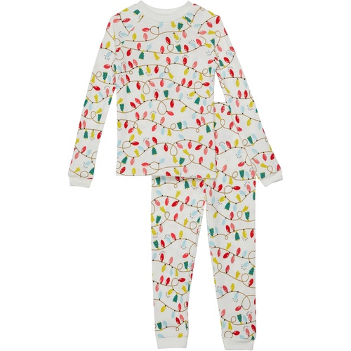  Pajamarama Christmas Lights Long PJ Set (Toddler)