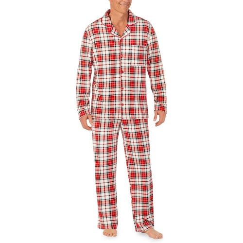  Pajamarama Plaid Classic - Cozy Jersey Long Notch PJ