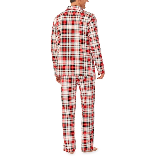  Pajamarama Plaid Classic - Cozy Jersey Long Notch PJ