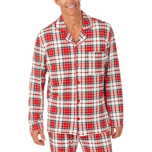  Pajamarama Plaid Classic - Cozy Jersey Long Notch PJ