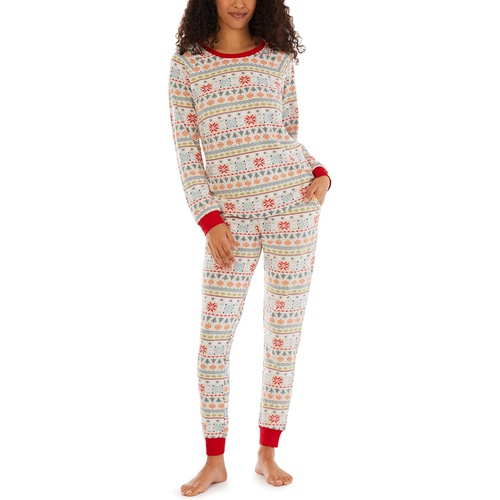  Pajamarama Nordic Fair Isle Long PJ Set