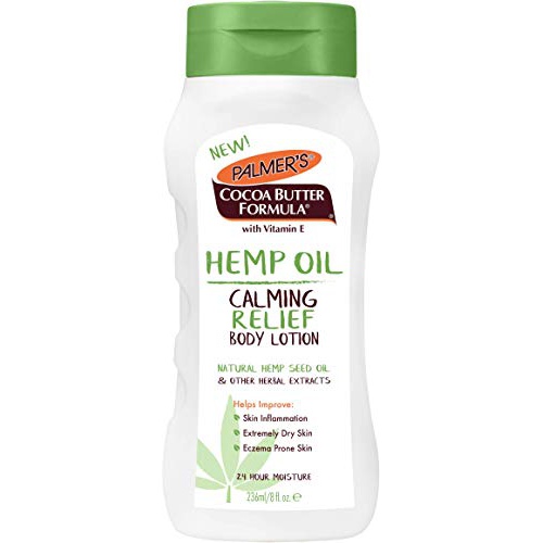  Palmers Cocoa Butter Formula Hemp Oil Calming Relief Body Lotion, 8 Ounces