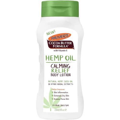  Palmers Cocoa Butter Formula Hemp Oil Calming Relief Body Lotion, 8 Ounces