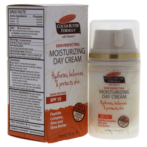  Palmers Cocoa Butter Skin Perfecting Moisturising Day Cream SPF 15, 2.7 Ounce