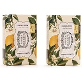 Panier des Sens Lemon Blossom Shea butter soap - Made in France 95% natural - 2 bars, 7oz/200g each