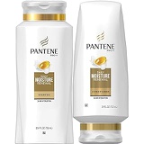 Pantene Moisturizing Shampoo and Conditioner for Dry Hair, Daily Moisture Renewal, Bundle Pack