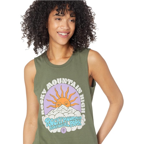  Parks Project Rocky Mountain in the Clouds Sleeveless Tank