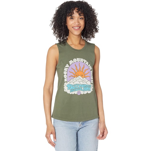  Parks Project Rocky Mountain in the Clouds Sleeveless Tank