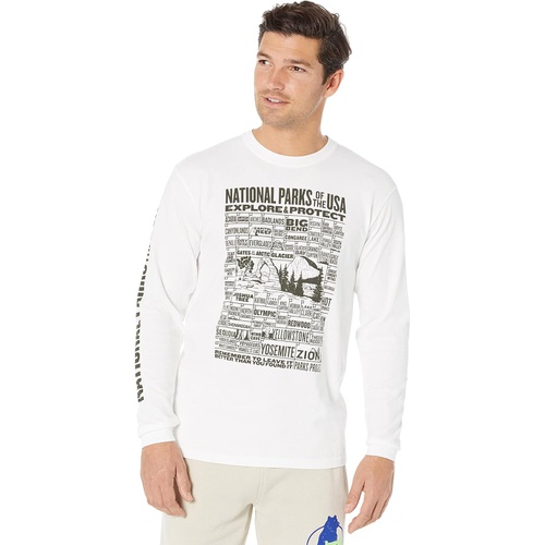  Parks Project National Parks of The USA Checklist Long Sleeve Tee