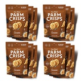 ParmCrisps Sesame Parmesan Cheese Crisps, 1.75 oz (Pack of 12), Keto Gluten Free Snacks, 100% Cheese Crisps, Gluten Free, Sugar Free, Low Carb, High Protein, Keto-Friendly