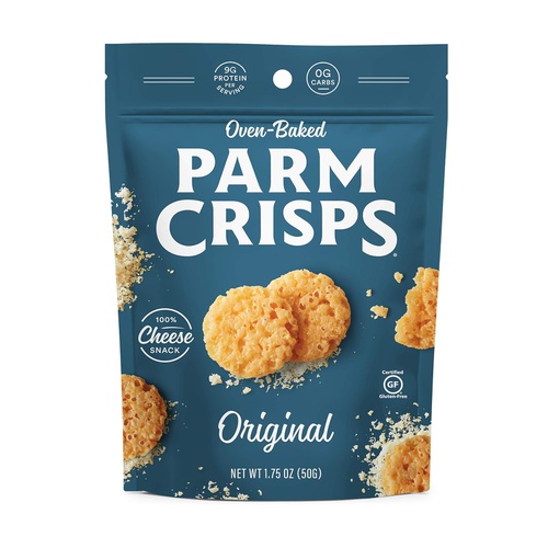  ParmCrisps 12 Count Variety, 1.75 Oz Bags, Keto Snacks, 100% Cheese Crisps, Gluten Free, Keto-Friendly, Sugar Free, Low Carb, High Protein