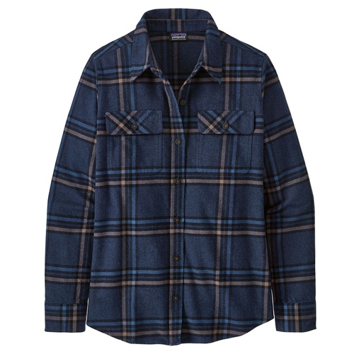 파타고니아 Patagonia Long-Sleeve Organic Midweight Fjord Flannel Shirt - Womens