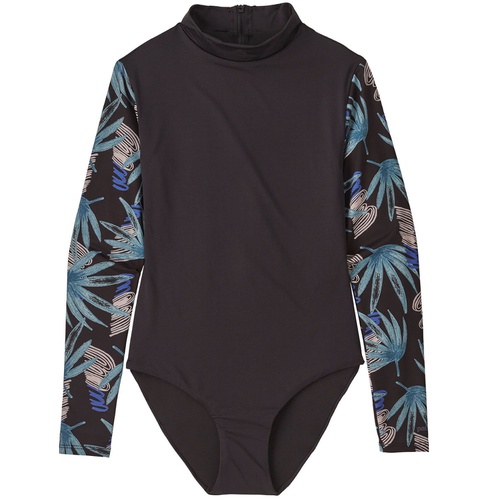 파타고니아 Patagonia Long-Sleeve Swell Seeker One-Piece Swimsuit - Womens