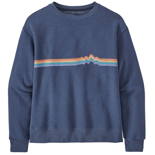 파타고니아 Patagonia Ridge Rise Stripe Uprisal Crew Sweater - Womens