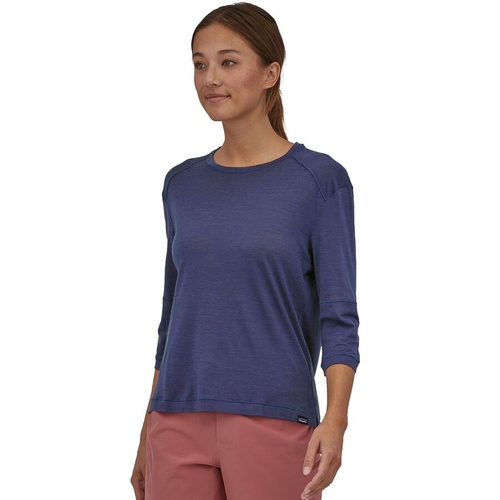 파타고니아 Patagonia Merino 3/4 Sleeve Bike Jersey - Women