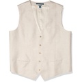 Perry Ellis Mens Big and Tall Linen Suit Vest