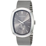 Philip Stein Mens Modern Stainless Steel Swiss-Quartz Watch with Stainless-Steel Strap, Silver, 22 (Model: 72-CPLT-MSS)