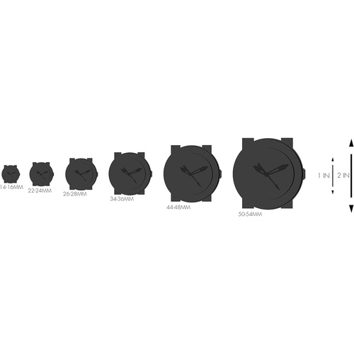  Philip Stein Unisex PS-DAYNIGHT7 Analog Display Japanese Quartz Black Watch Set