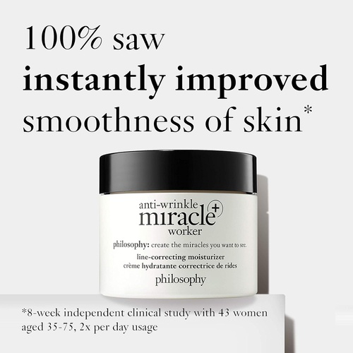  philosophy anti-wrinkle miracle worker - moisturizer, 4 oz