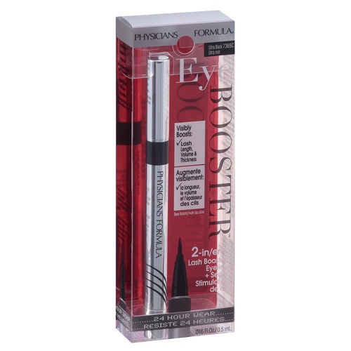  Physicians Formula Eye Booster 2-in-1 Lash Boosting Eyeliner + Serum, Ultra Black