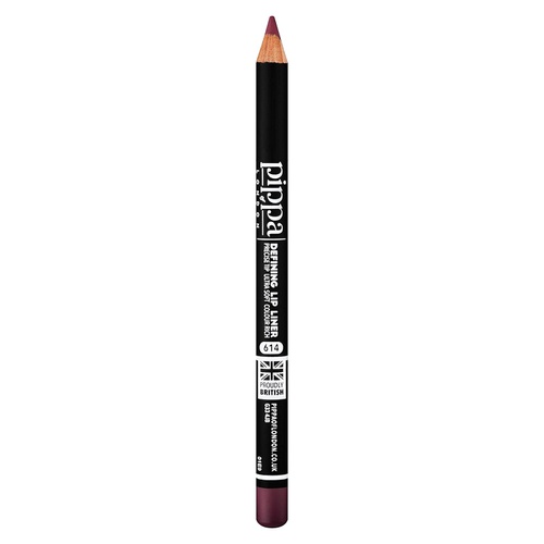  Pippa of London Defining Lip Liner Pencil - Ultra-Soft Lip Filler for Lip Lines - Colour-Rich Long Stay Lip Liner - Lip Primer for Lipstick - Creamy Lip Liner with Matte Finish - P