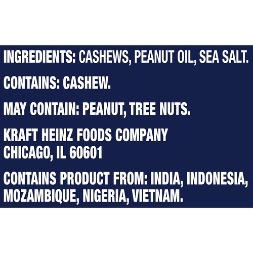  Planters Deluxe Lightly Salted Whole Cashews, 18.25oz. Resealable Canister - Lightly Salted Cashews & Lightly Salted Nuts - Nutrient Dense Snacks for Adults & Kids - Vegan Snacks,