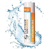 Platinum Sun Transparent clear Sunscreen Face Stick waterproof SPF 30+ Balm 0.56oz 17g