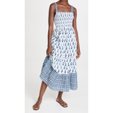 Playa Lucila Smocked Printed Dress