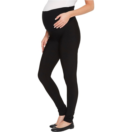  Plush Maternity Fleece-Lined Matte Spandex Leggings