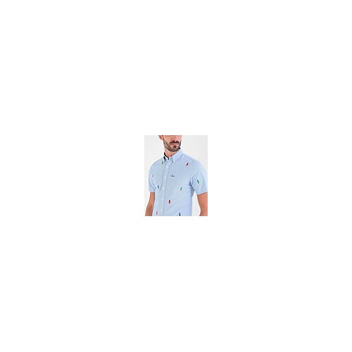 폴로 랄프로렌 SHORT SLEEVE BOTTON DOWN OXFORD  SHIRT\r\nQ