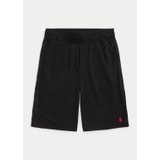 Performance Peached Cotton Mesh Short